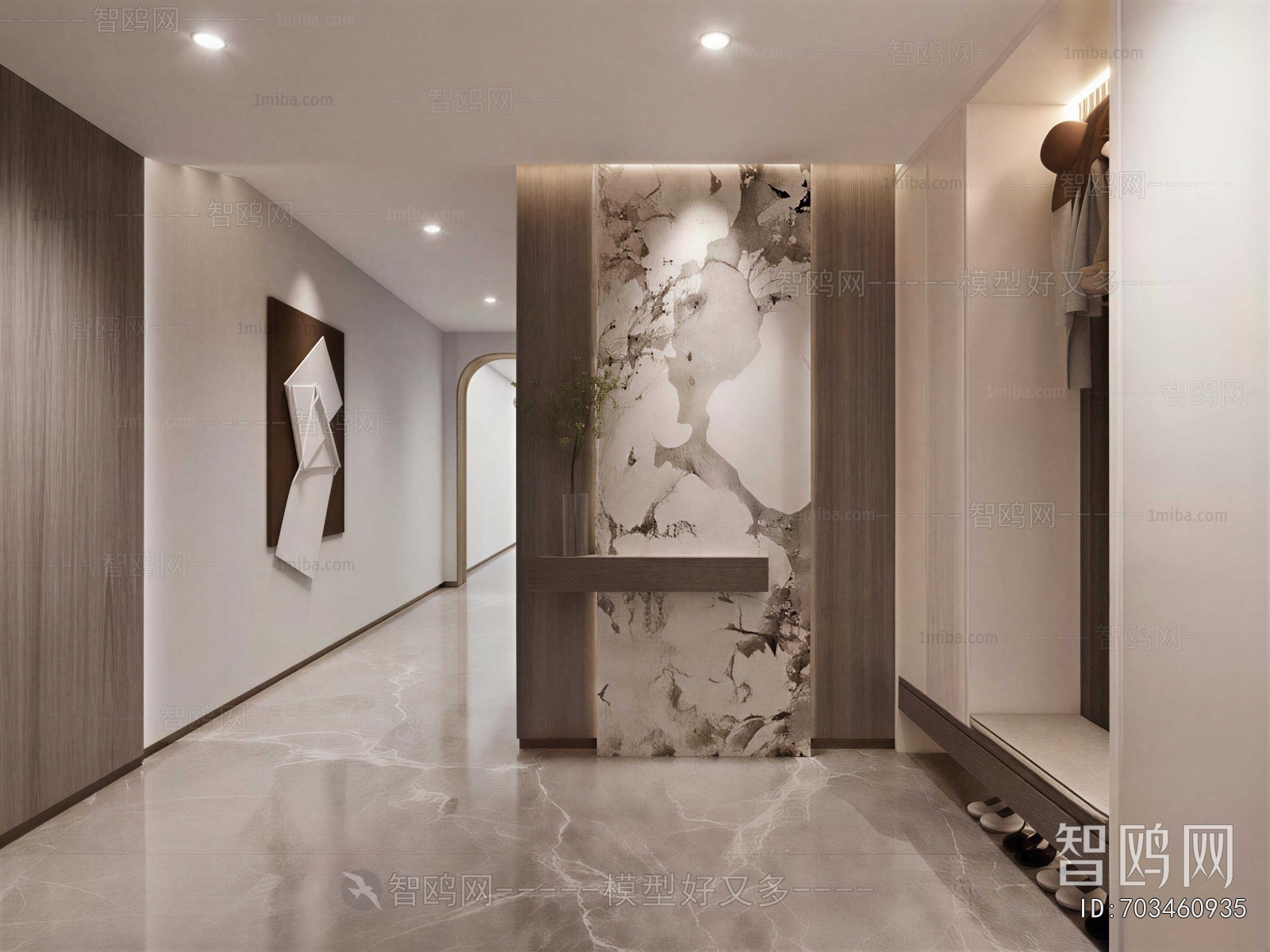 Modern Hallway