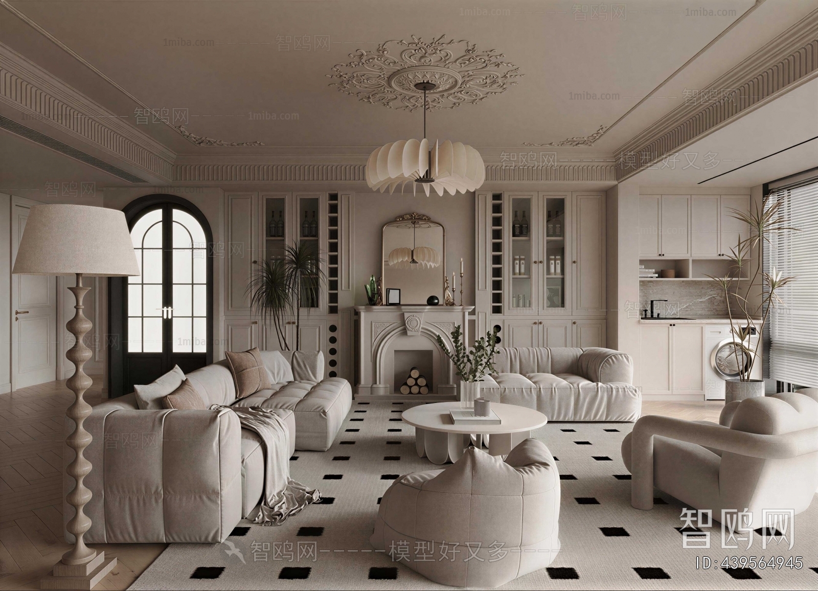 French Style A Living Room