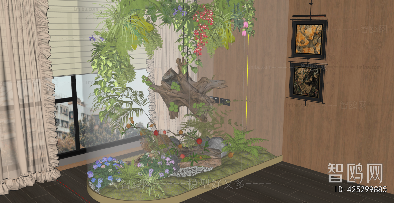 New Chinese Style Plant Landscaping
