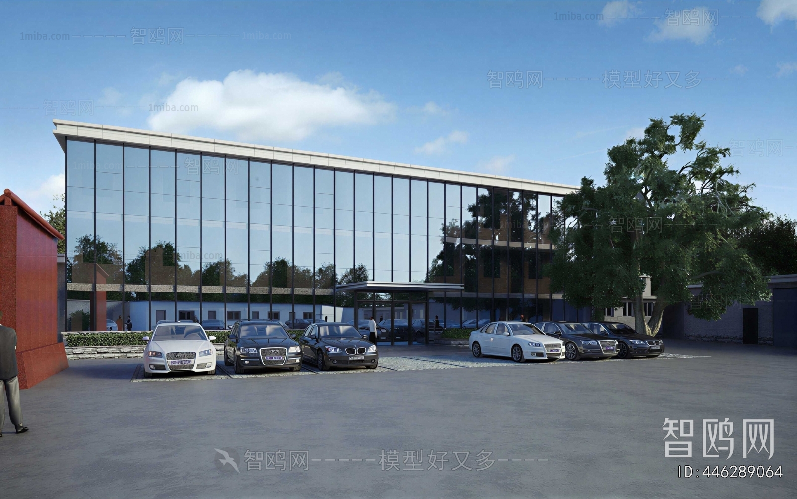 Modern Appearance Of Commercial Building