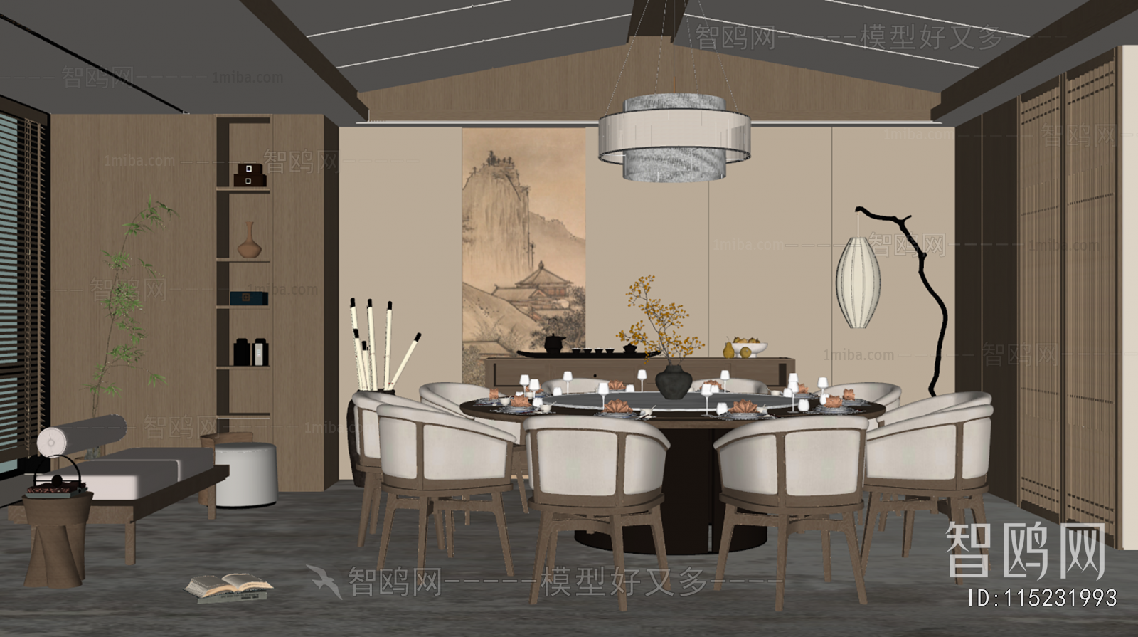 New Chinese Style Restaurant Box