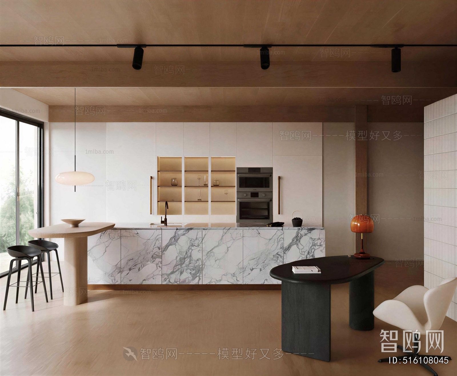 Modern Open Kitchen