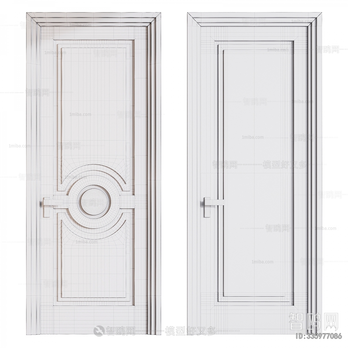 Modern Single Door