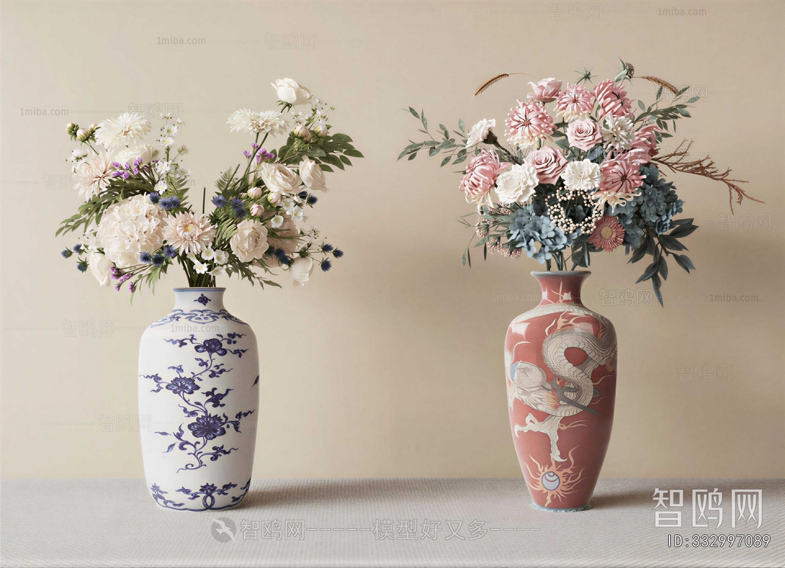 Chinese Style Flower Arrangement