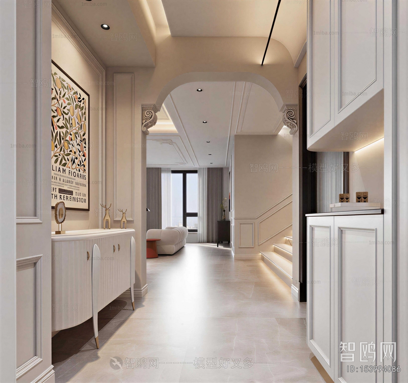 Modern Hallway