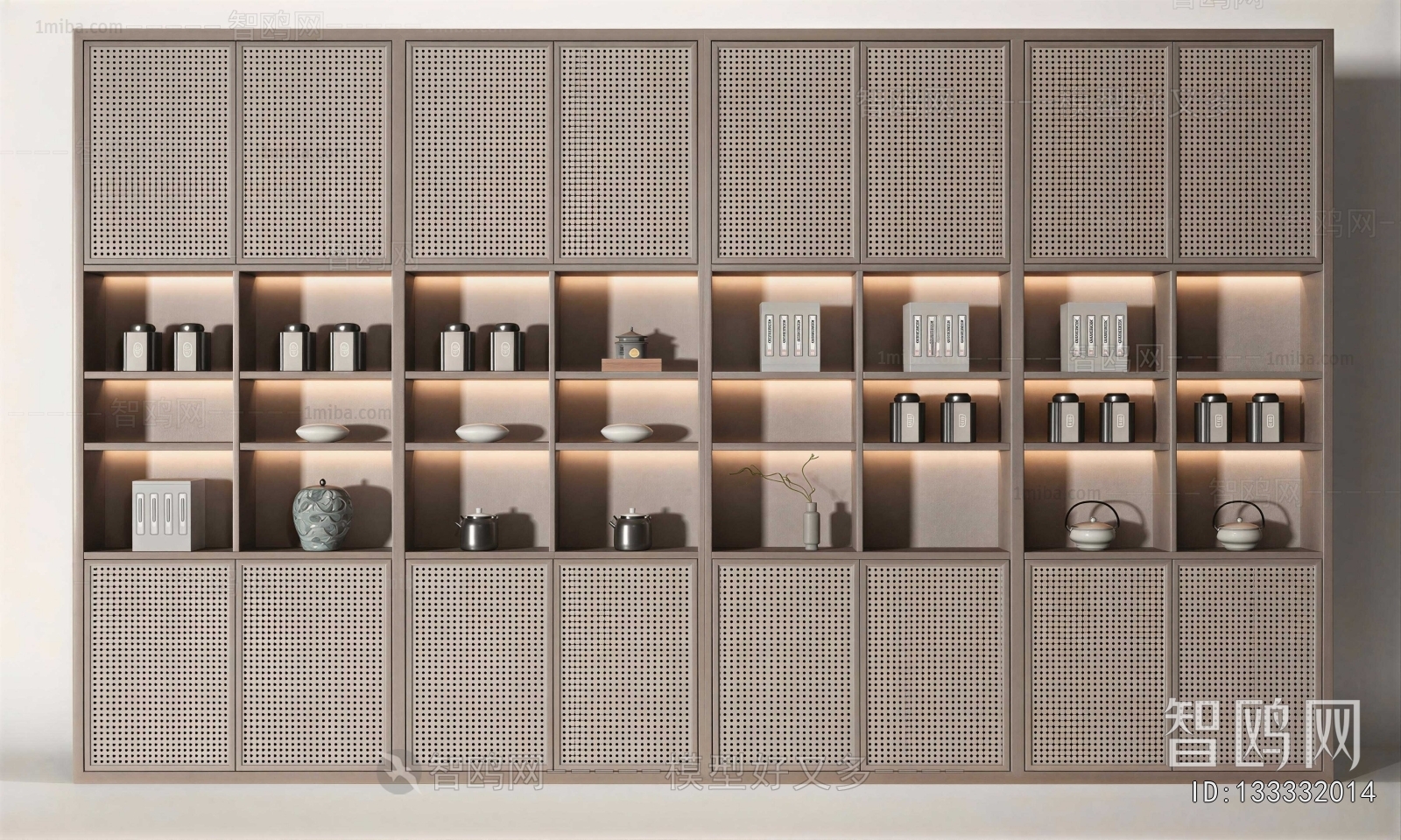 New Chinese Style Decorative Cabinet