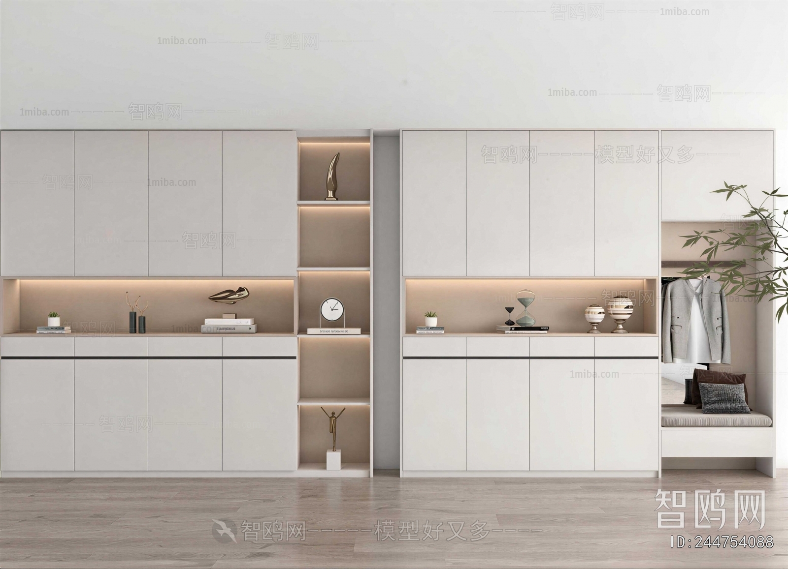 Modern Shoe Cabinet