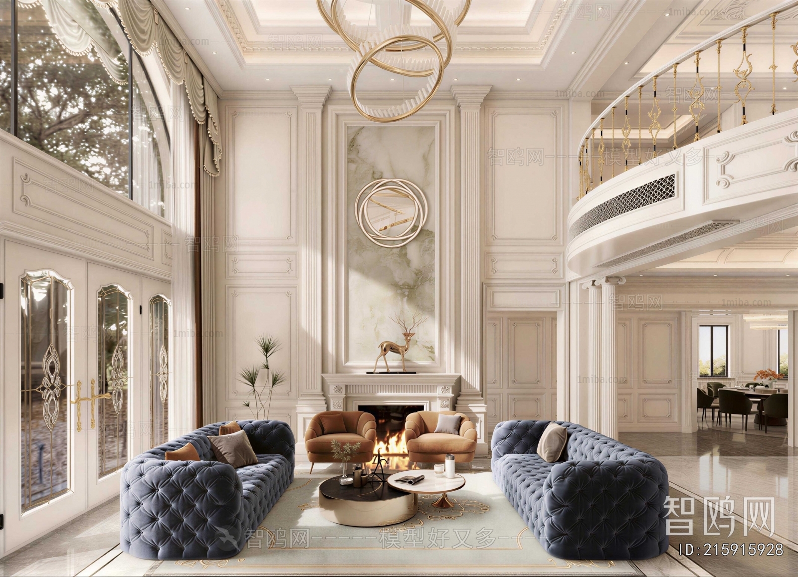 European Style A Living Room