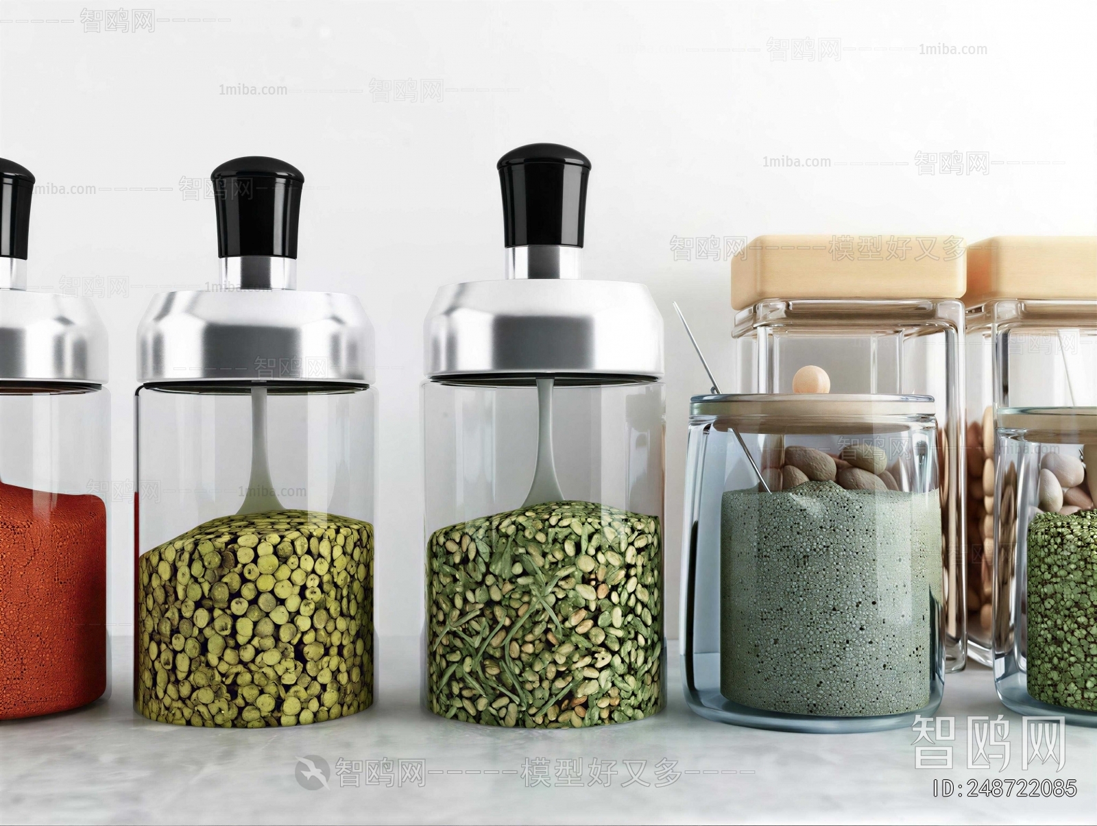 Modern Seasoning Jar