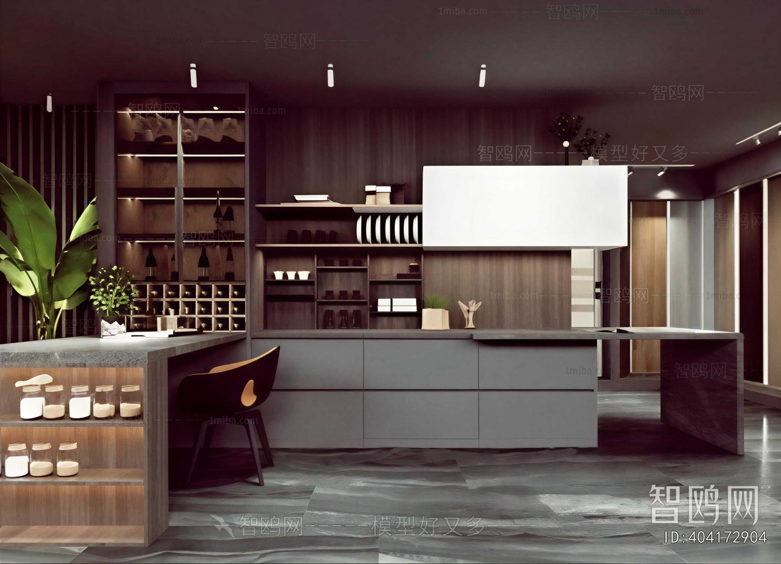 Modern Open Kitchen