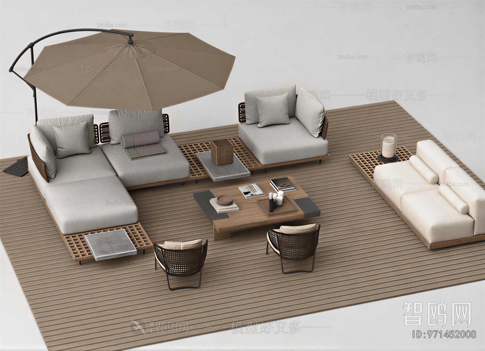 Modern Outdoor Sofa