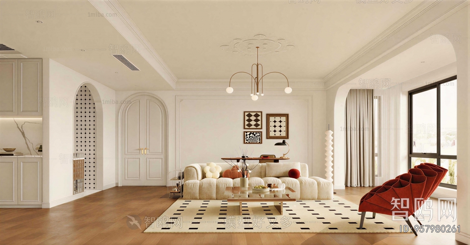 French Style A Living Room