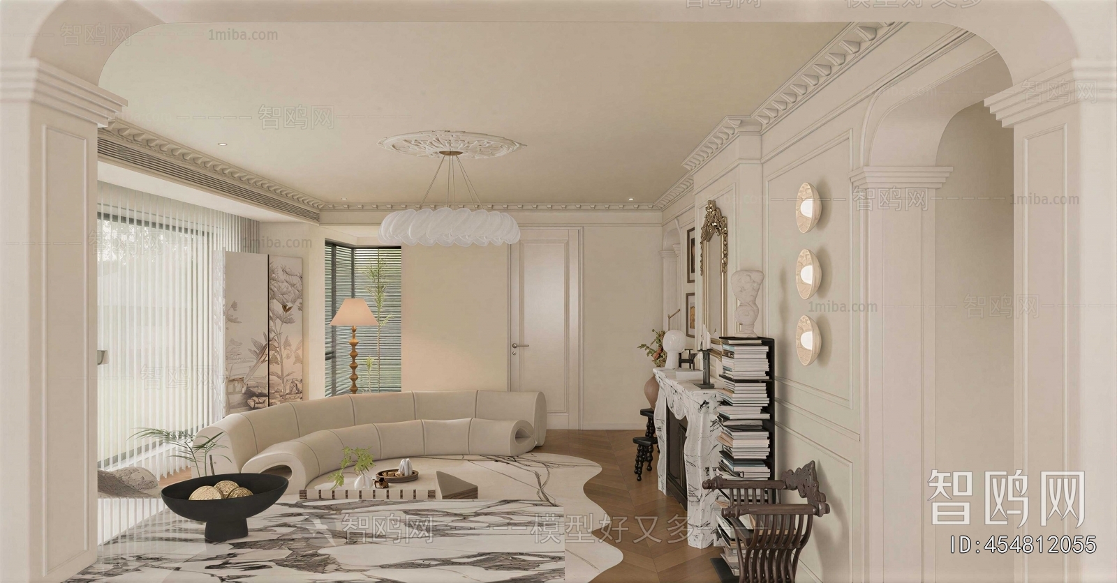 French Style A Living Room