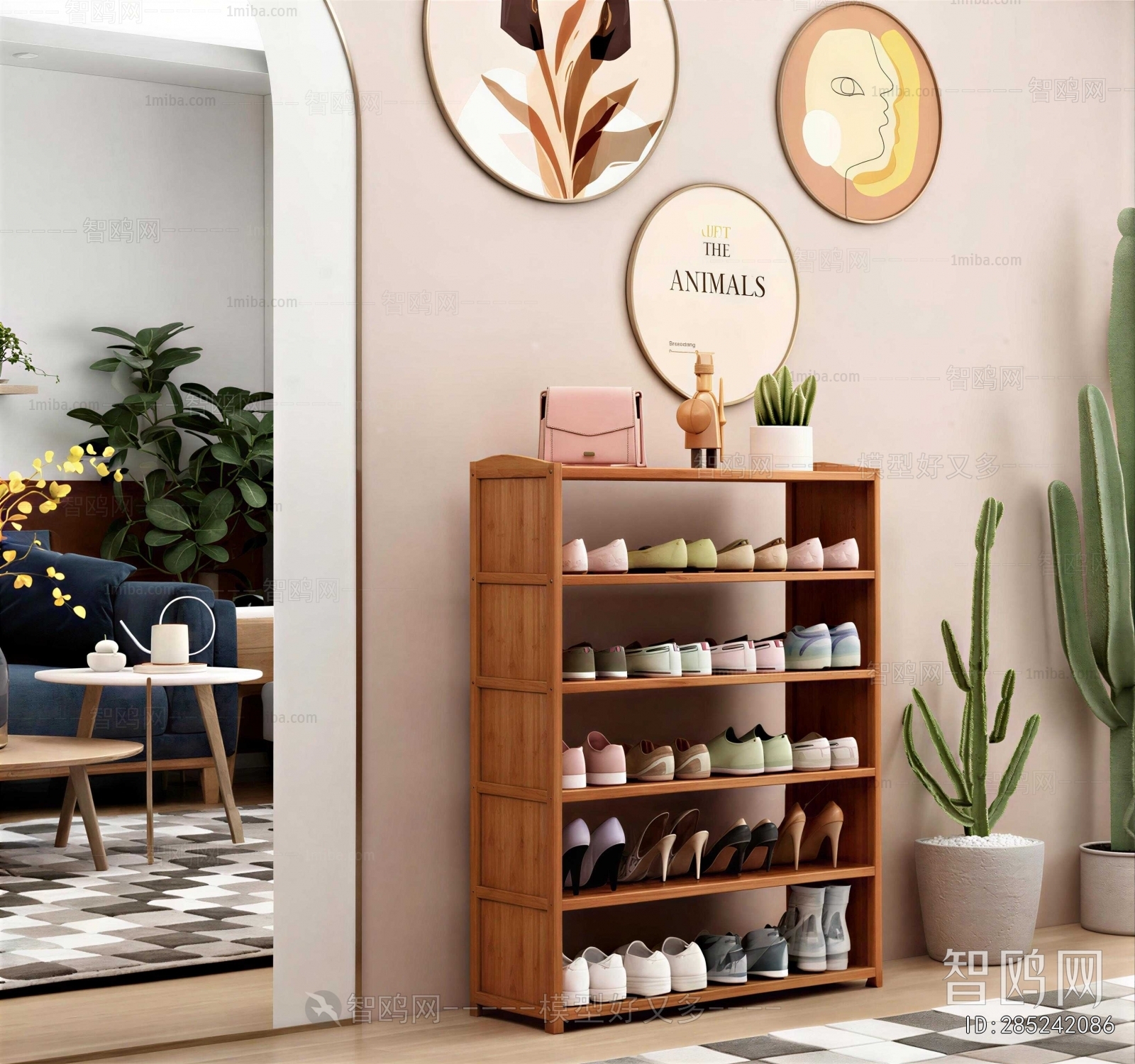Modern Shoe Cabinet