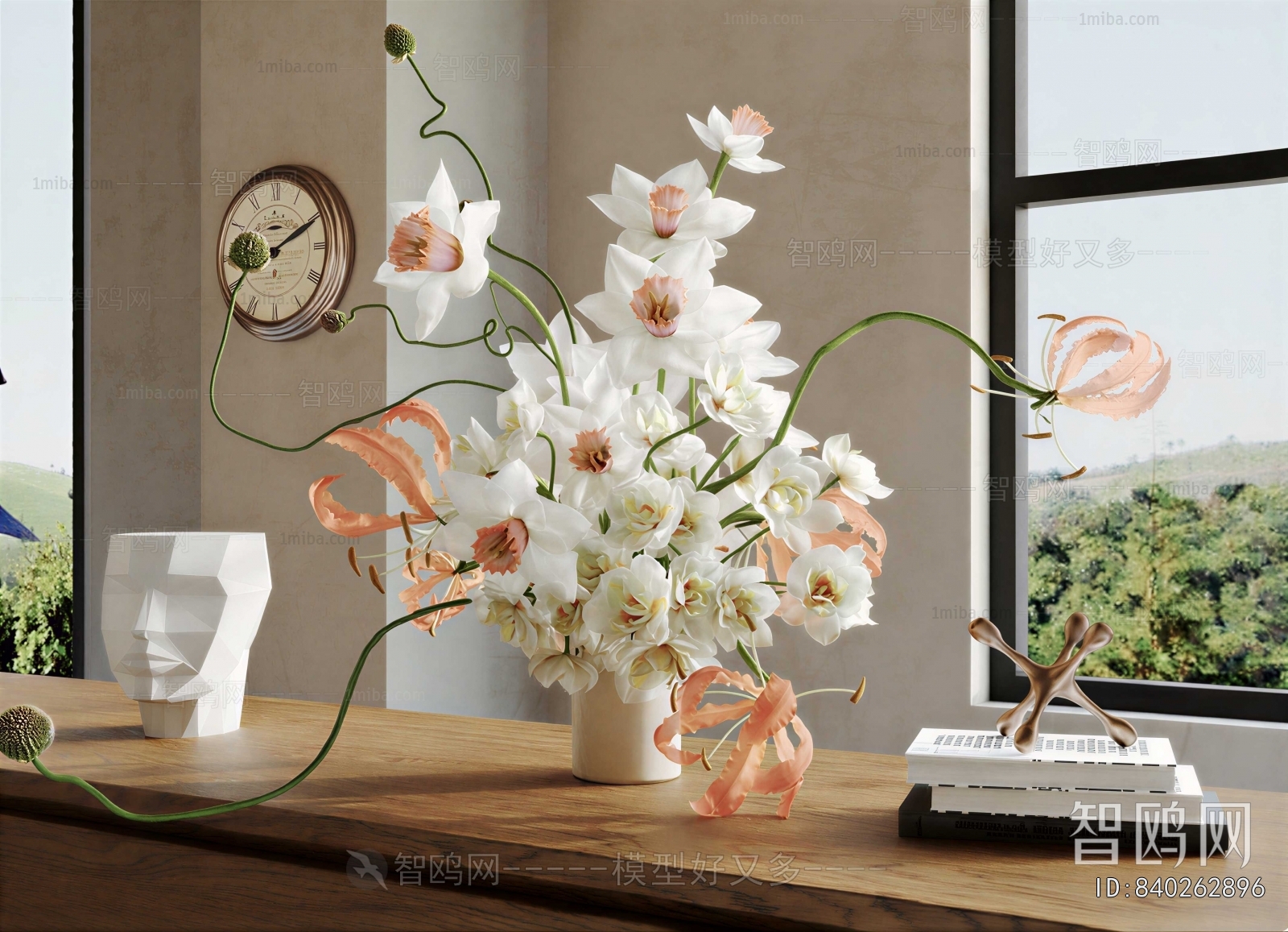 Modern Flower Arrangement