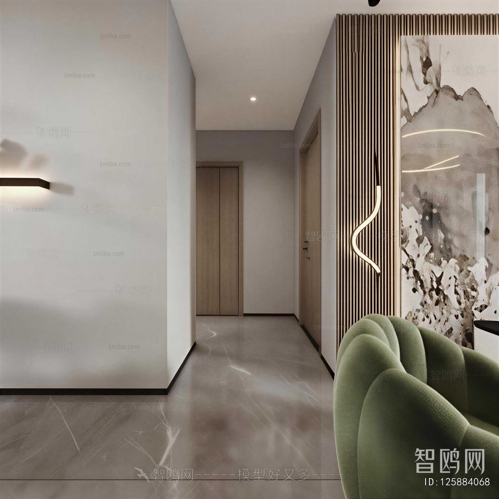 Modern Hallway