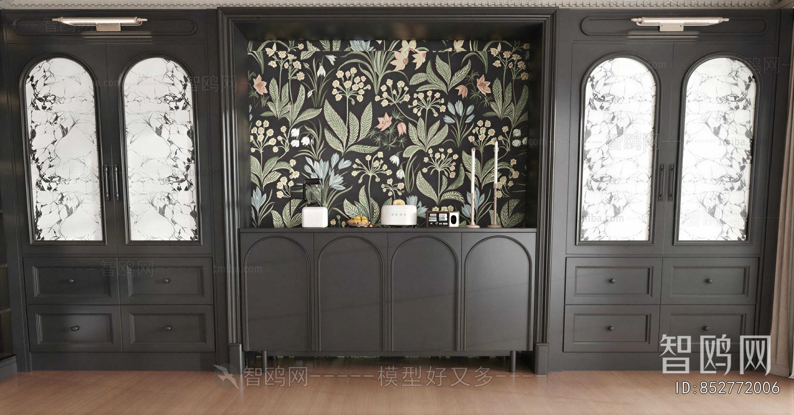 French Style TV Wall