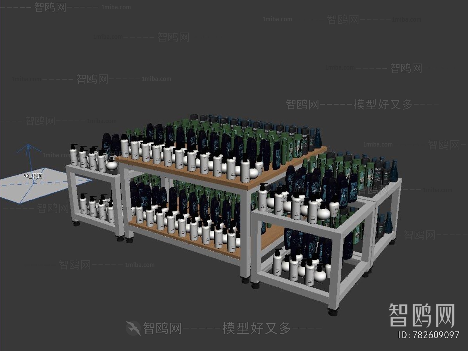 Modern Supermarket Shelf