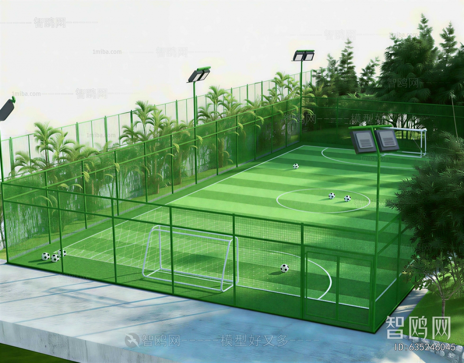 Modern Outdoor Sports Stadium