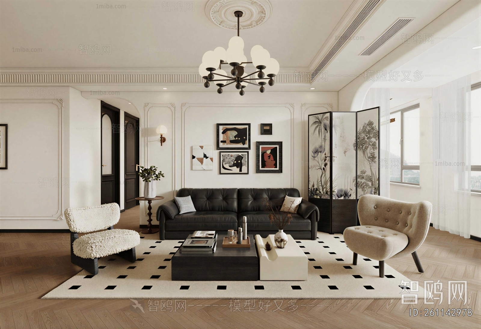 French Style A Living Room