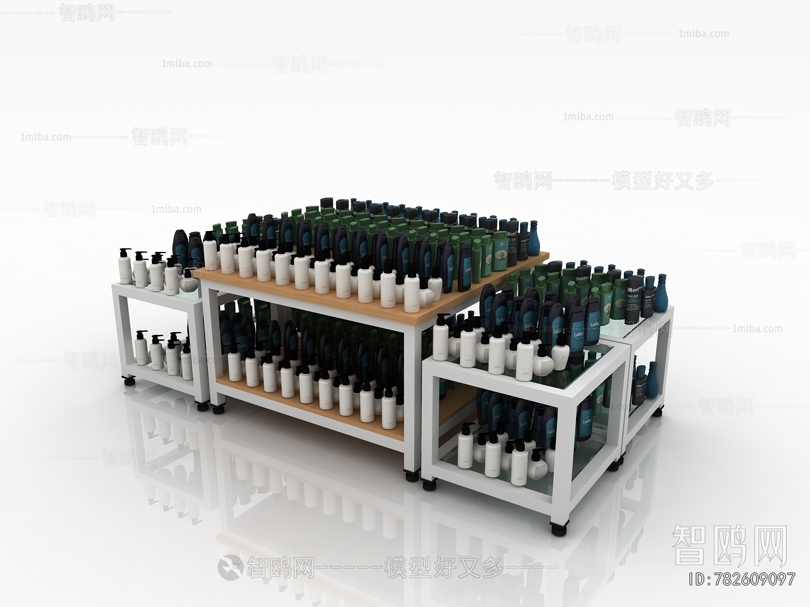 Modern Supermarket Shelf