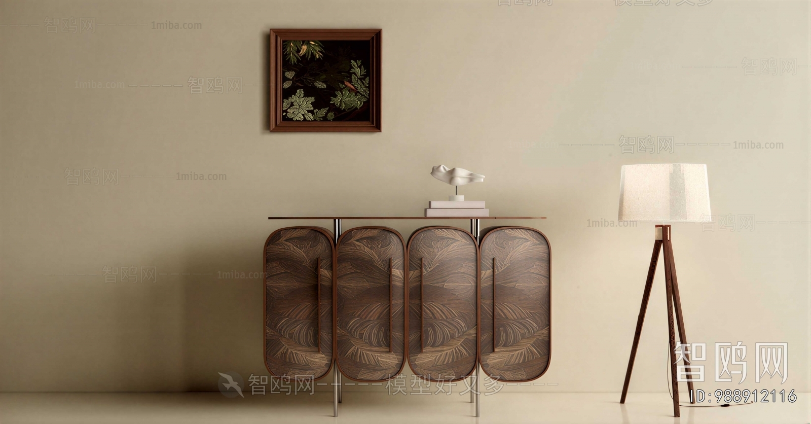 French Style Entrance Cabinet