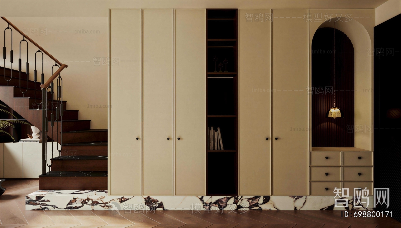 Modern Entrance Cabinet