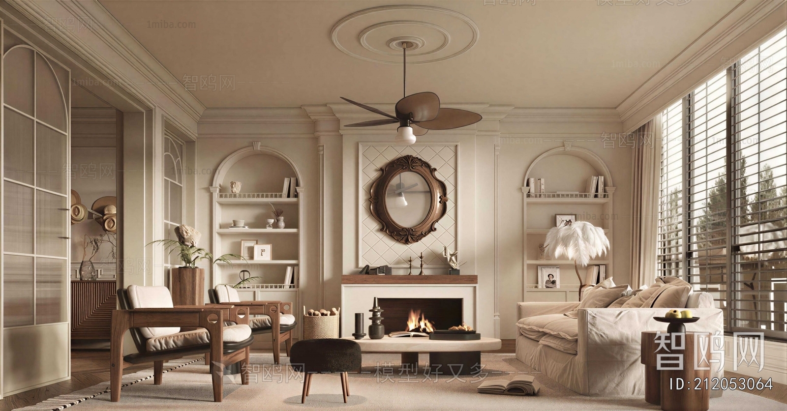 French Style A Living Room
