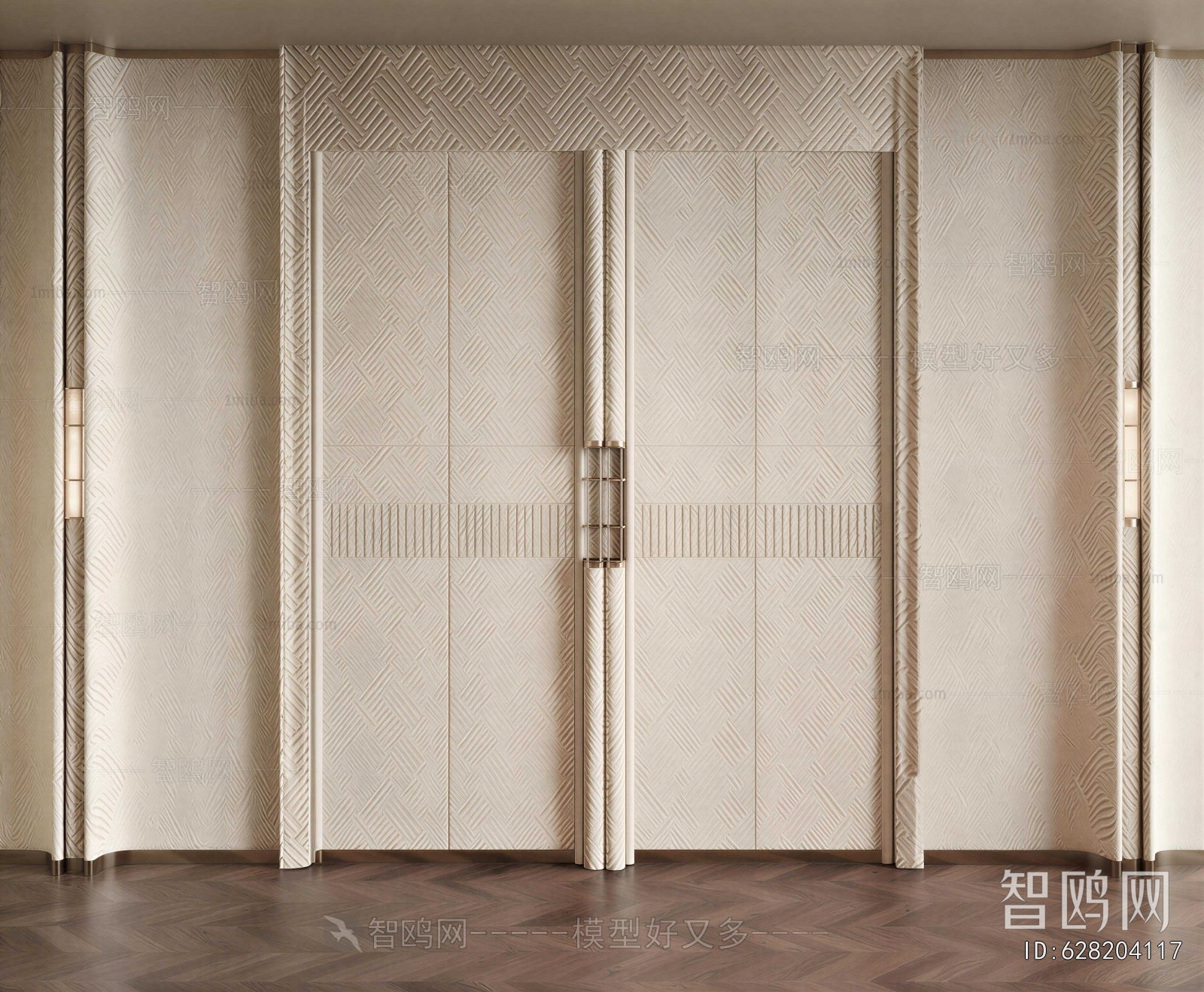 Modern Double Door