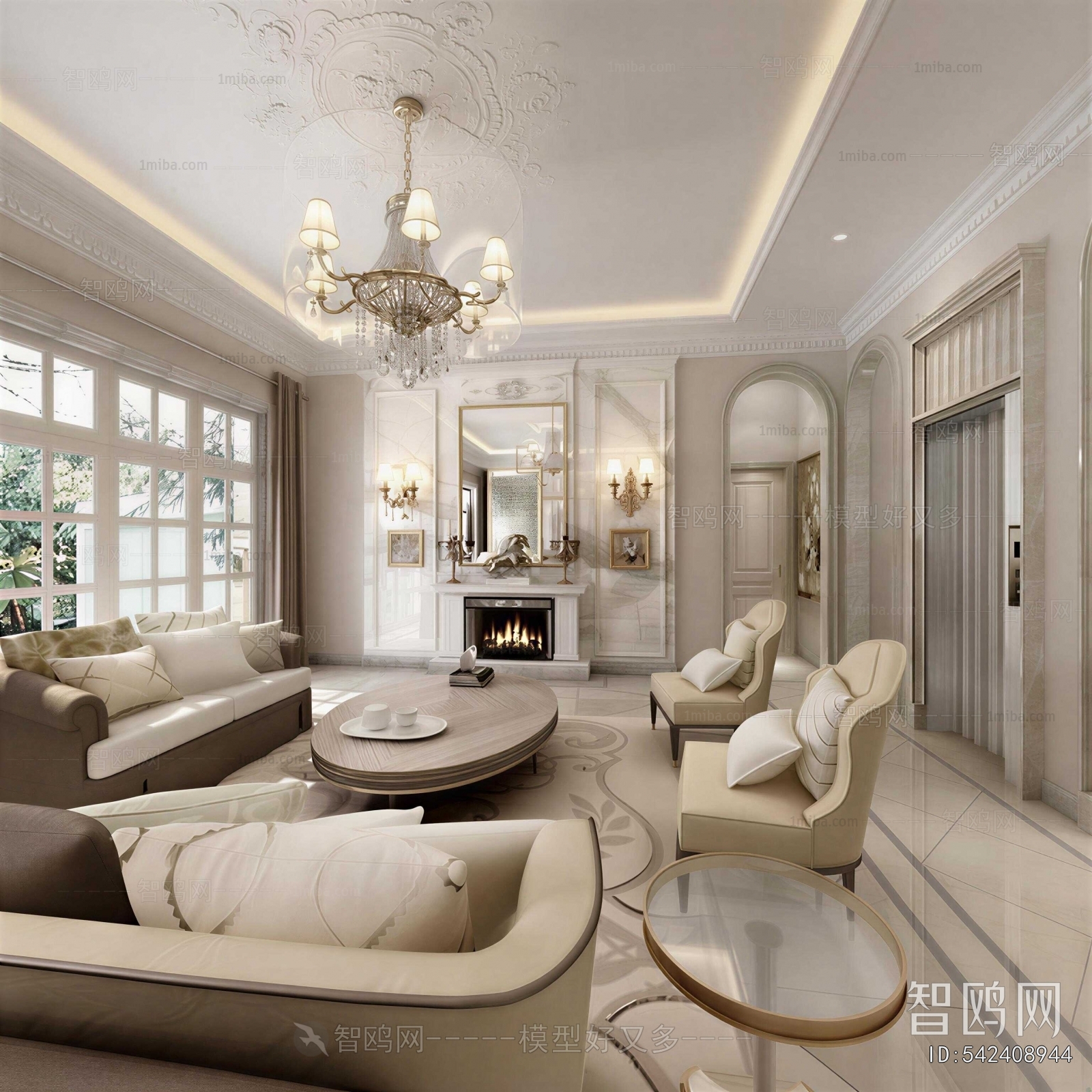 European Style A Living Room