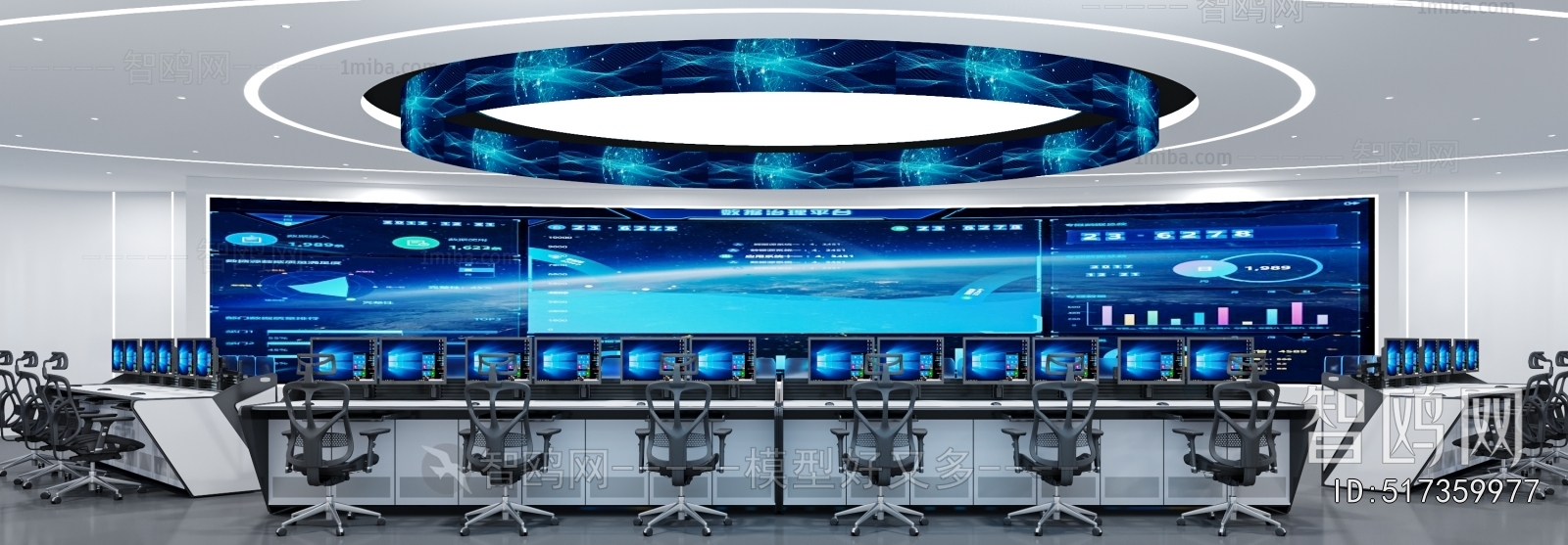 Modern Monitor Room