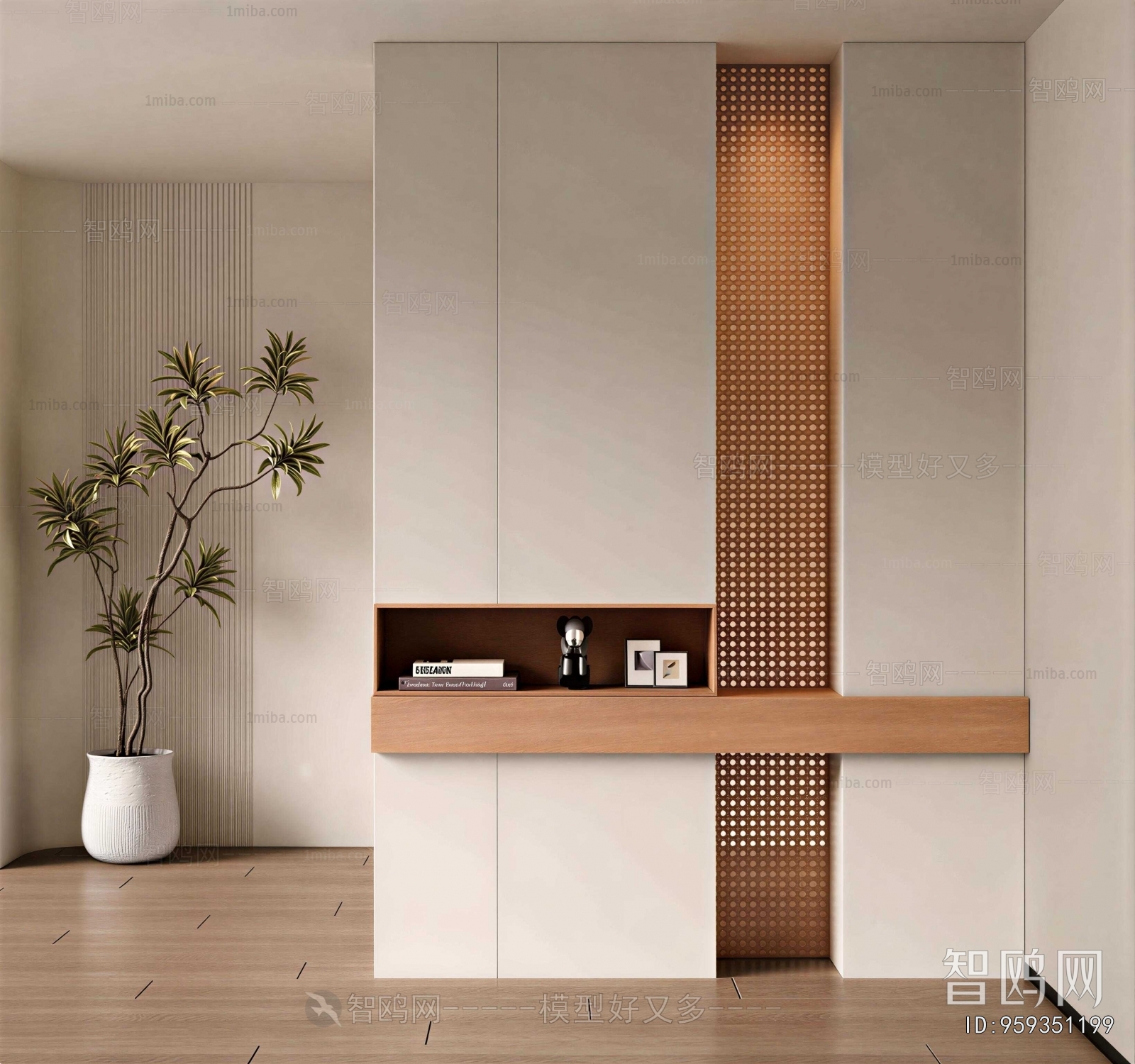 Modern Shoe Cabinet
