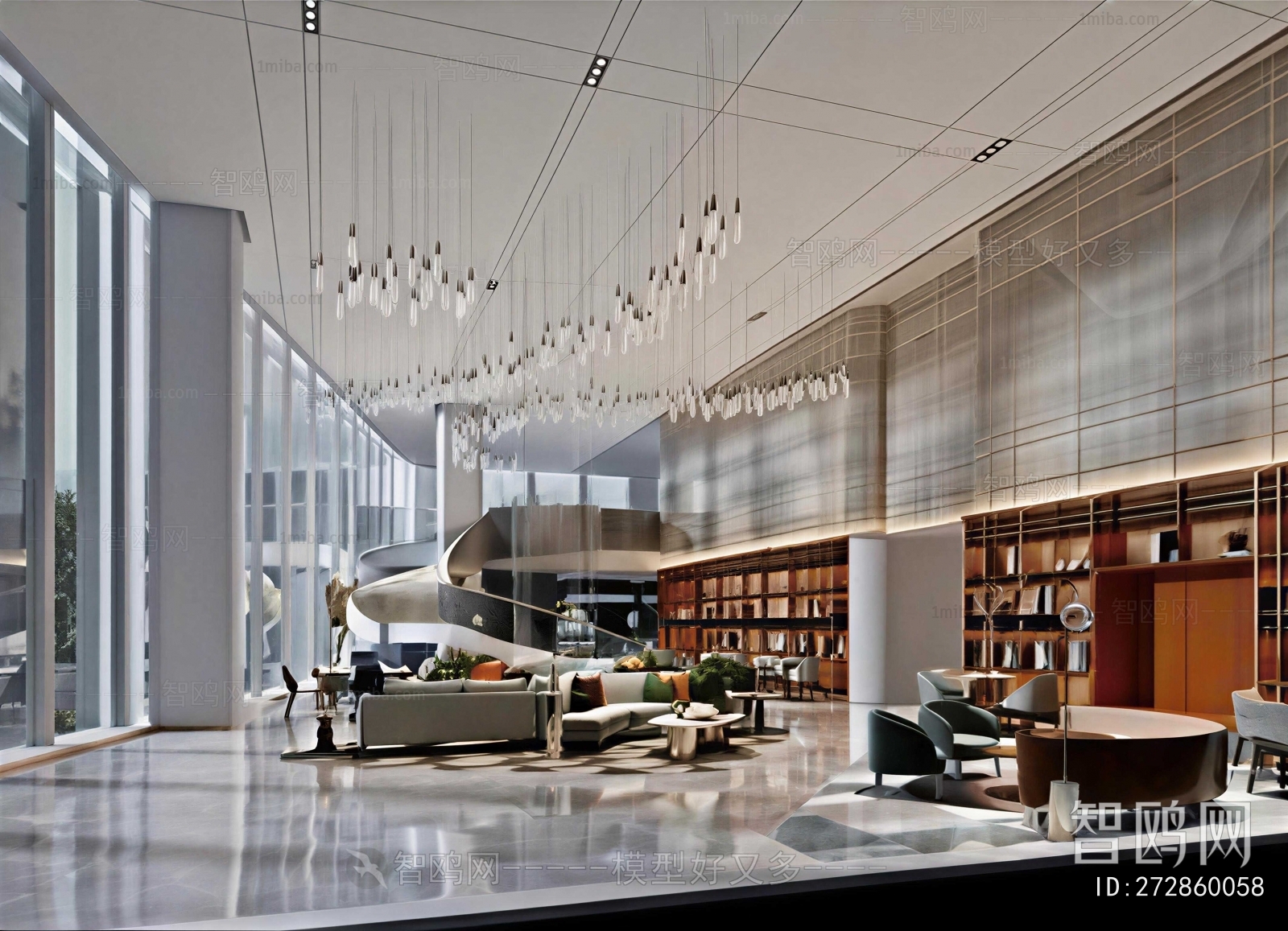 Modern Office Reception Desk