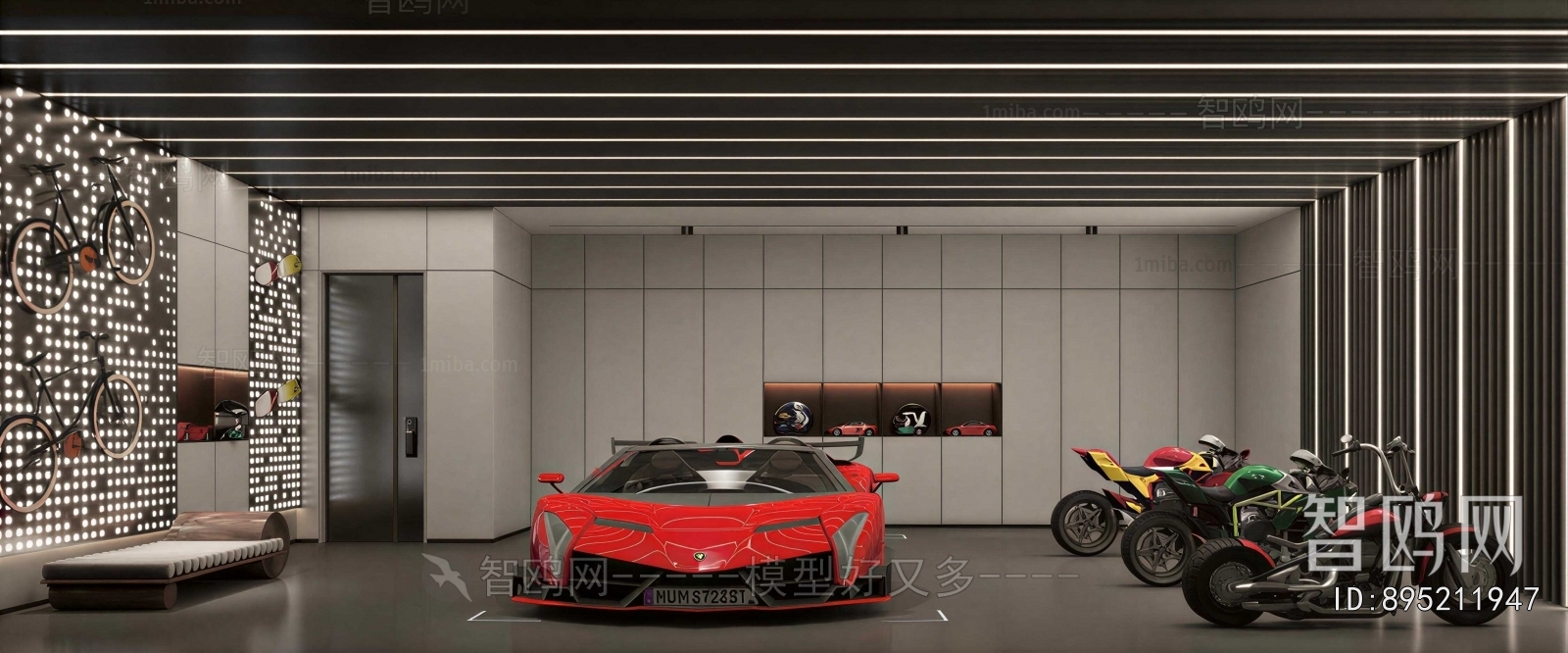 Modern Underground Garage