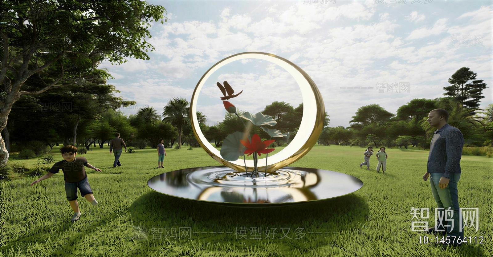 Modern Sculpture Sketch