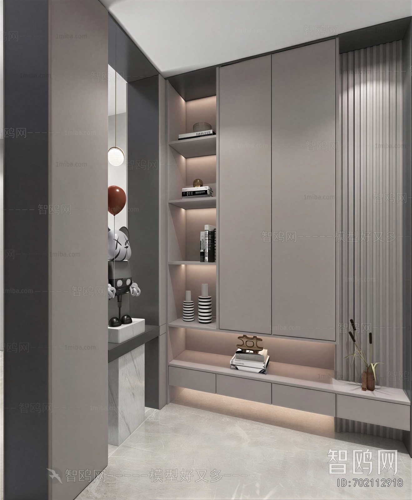 Modern Shoe Cabinet