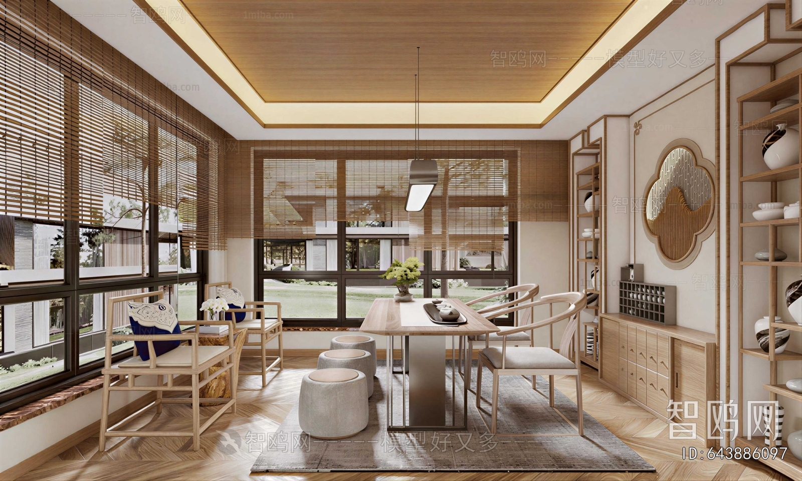 New Chinese Style Tea House