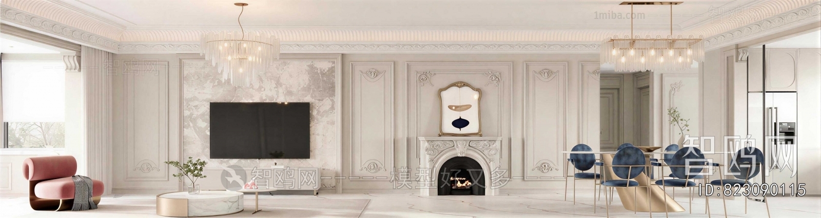 French Style A Living Room
