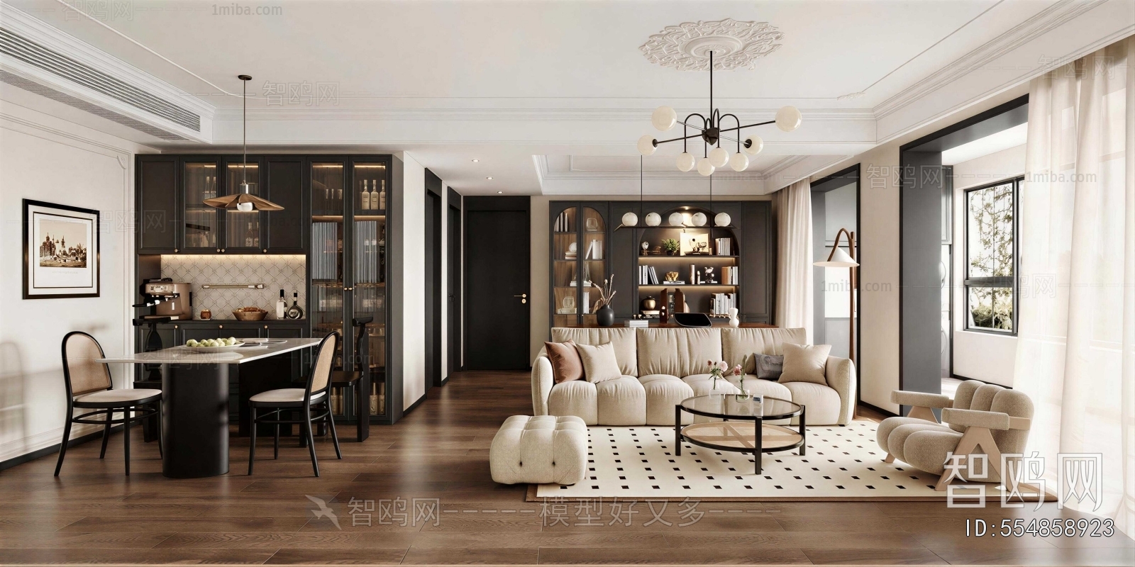 French Style A Living Room