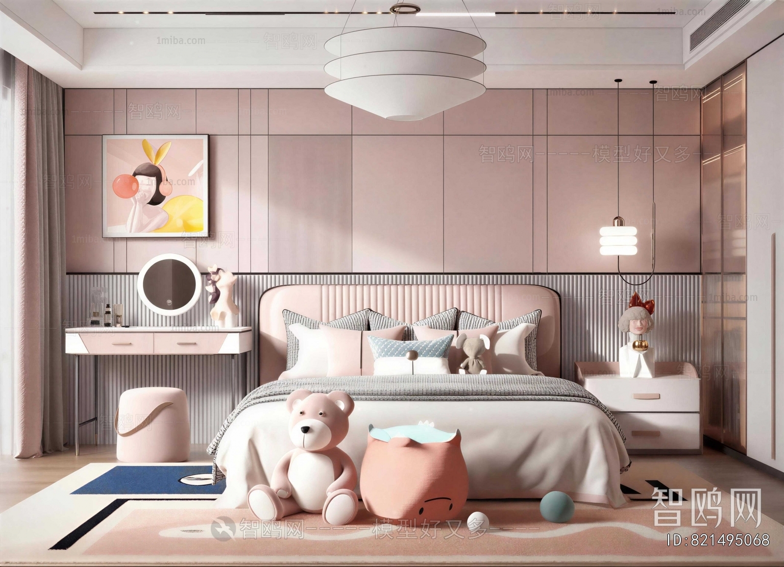 Modern Girl's Room Daughter's Room