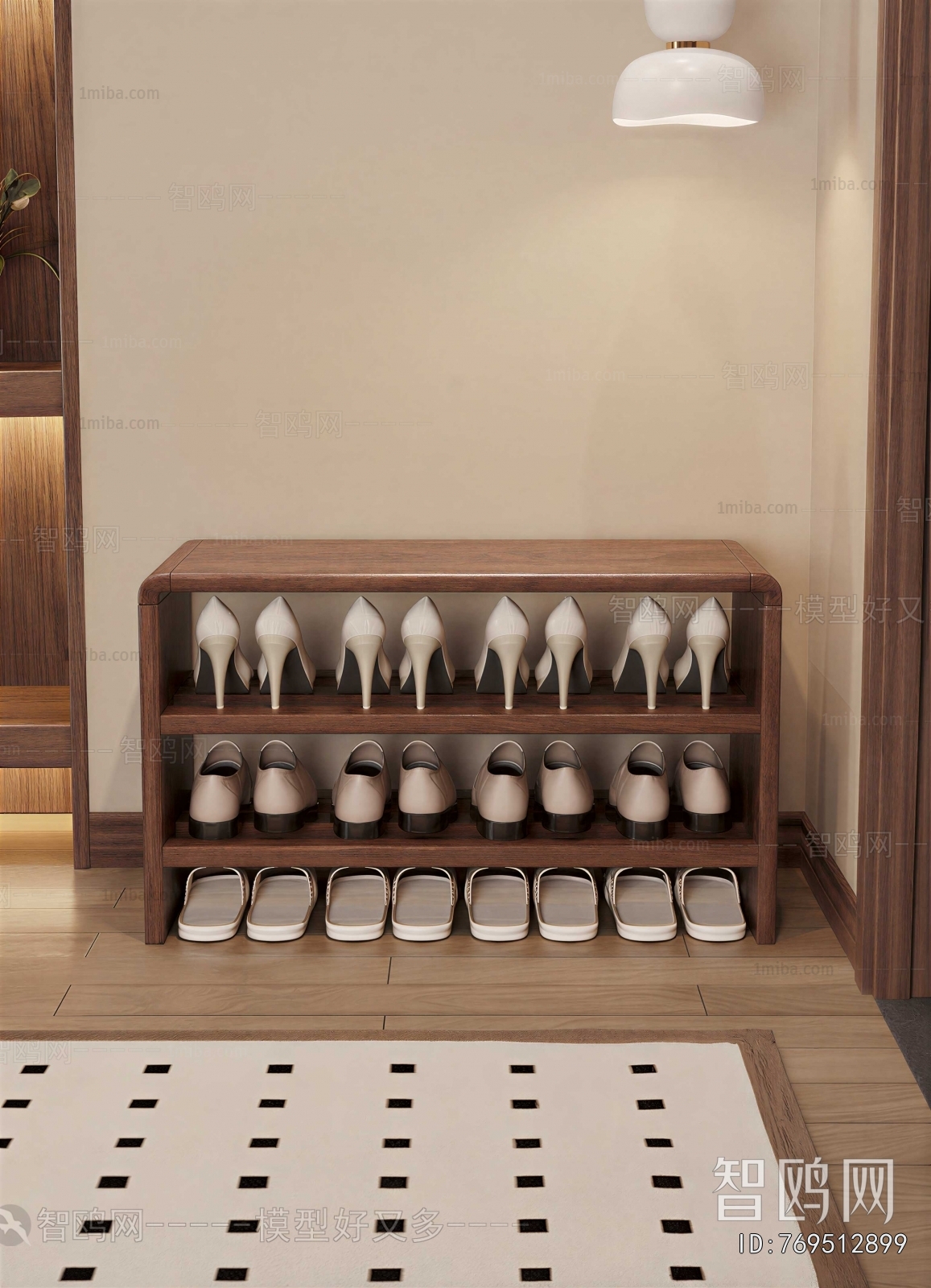 Modern Shoe Cabinet
