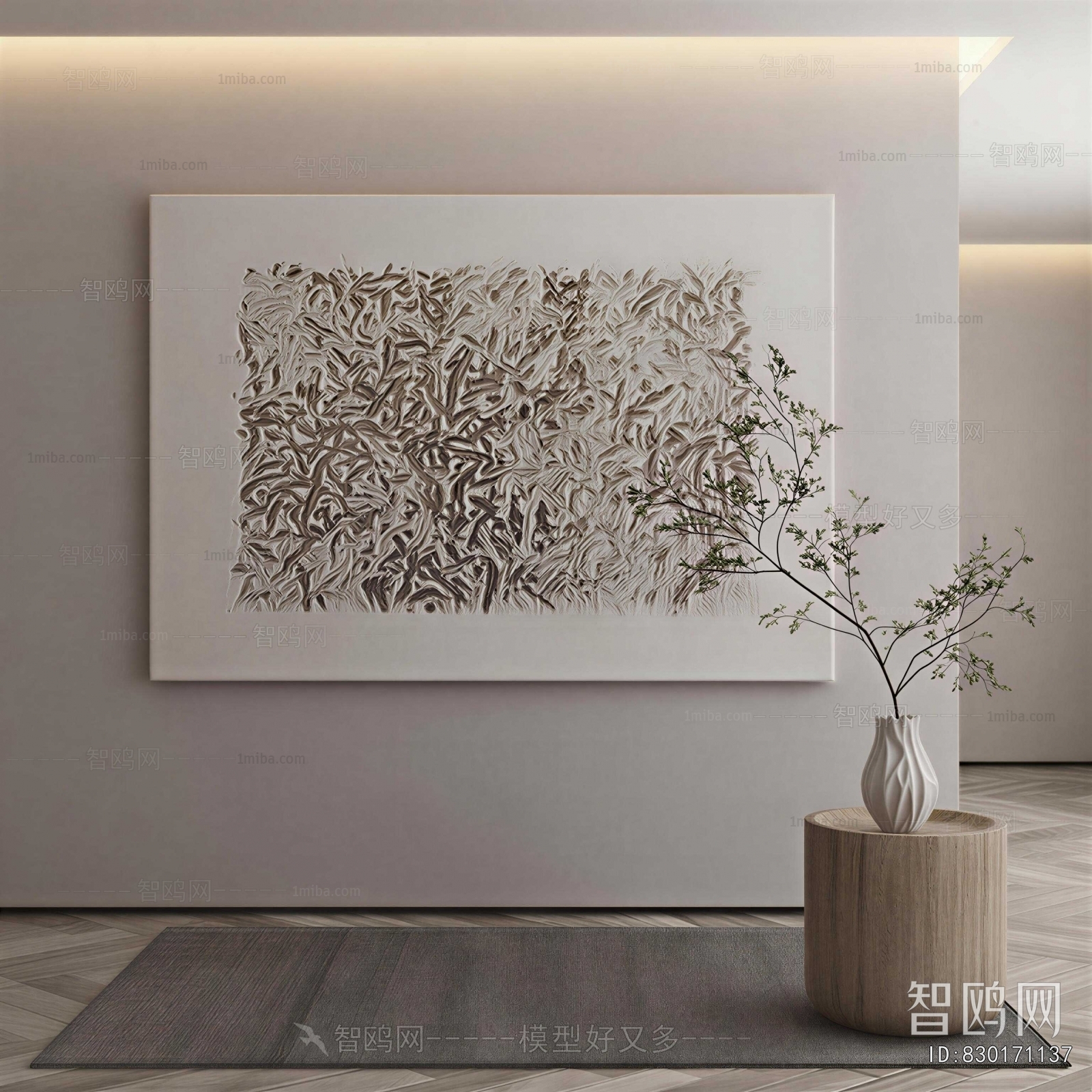 Wabi-sabi Style Painting