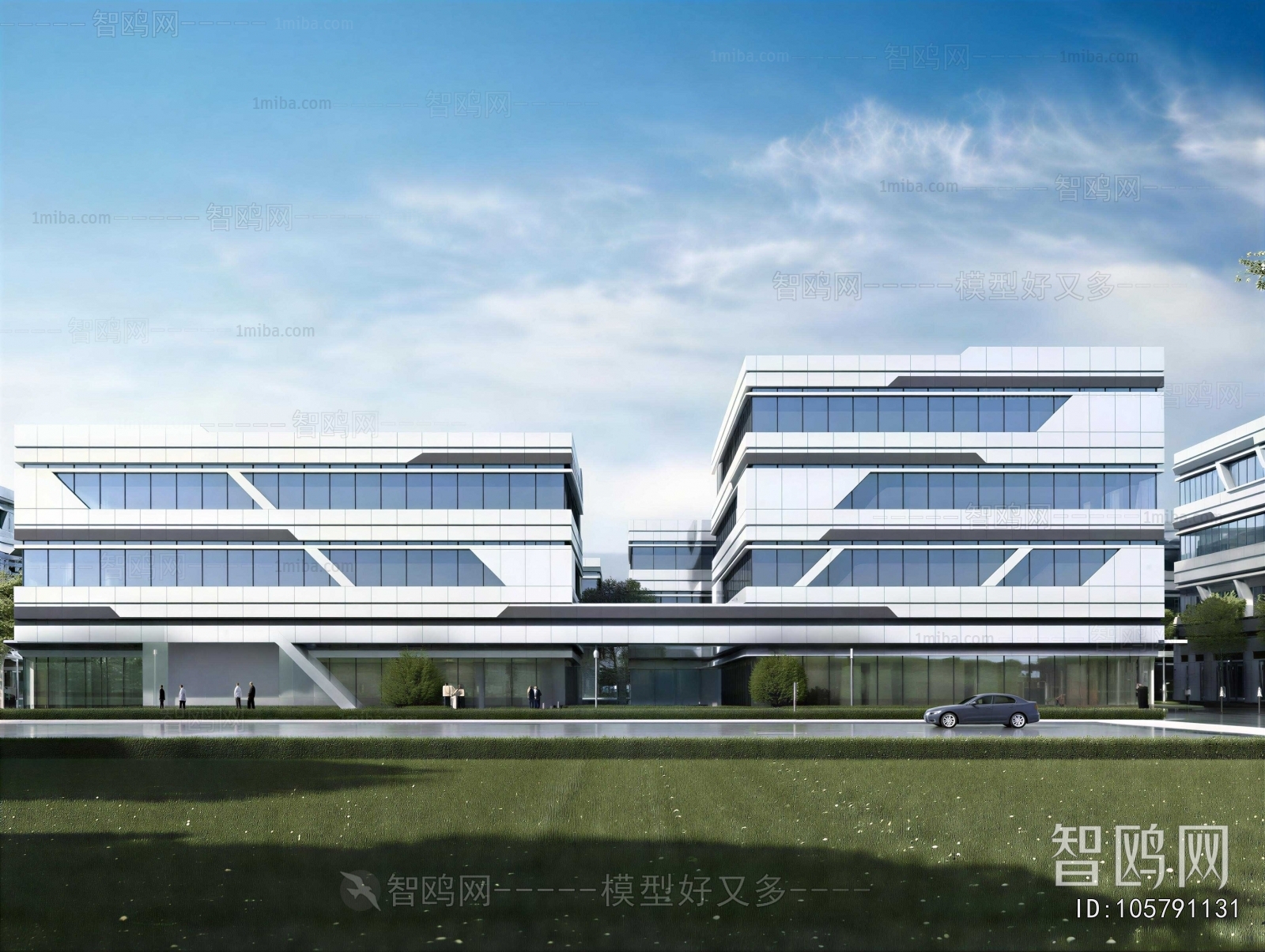 Modern Appearance Of Commercial Building