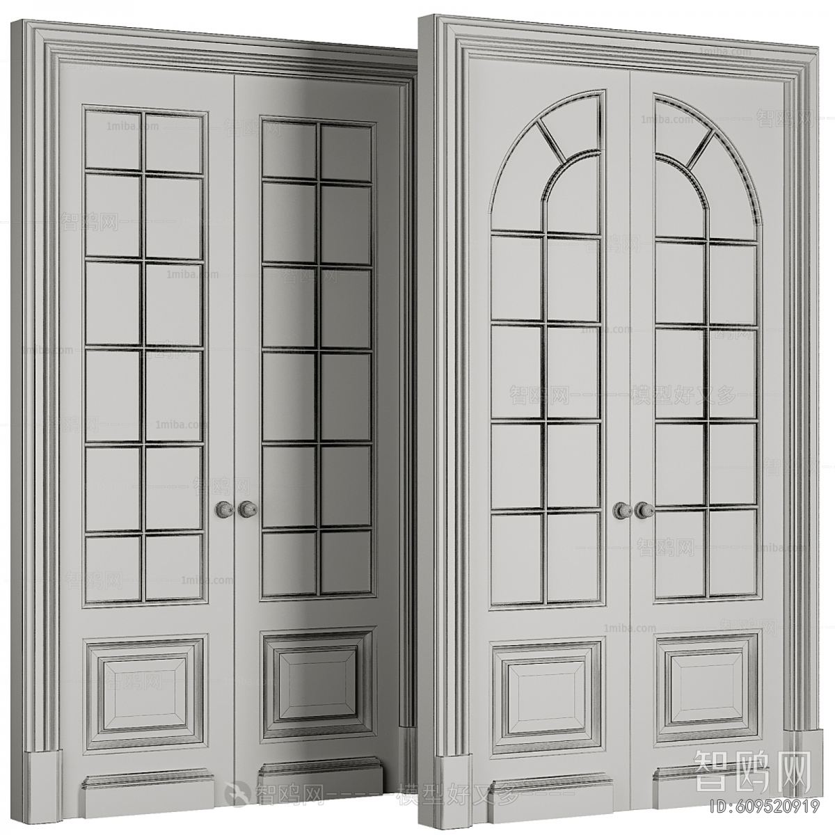 French Style Double Door