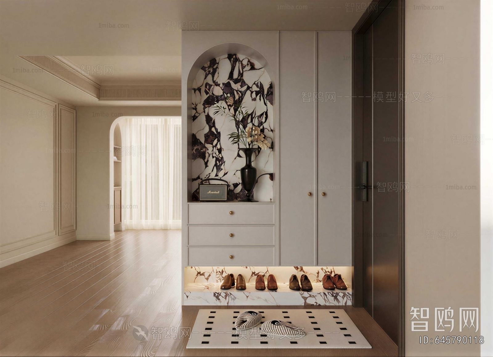 Modern Hallway