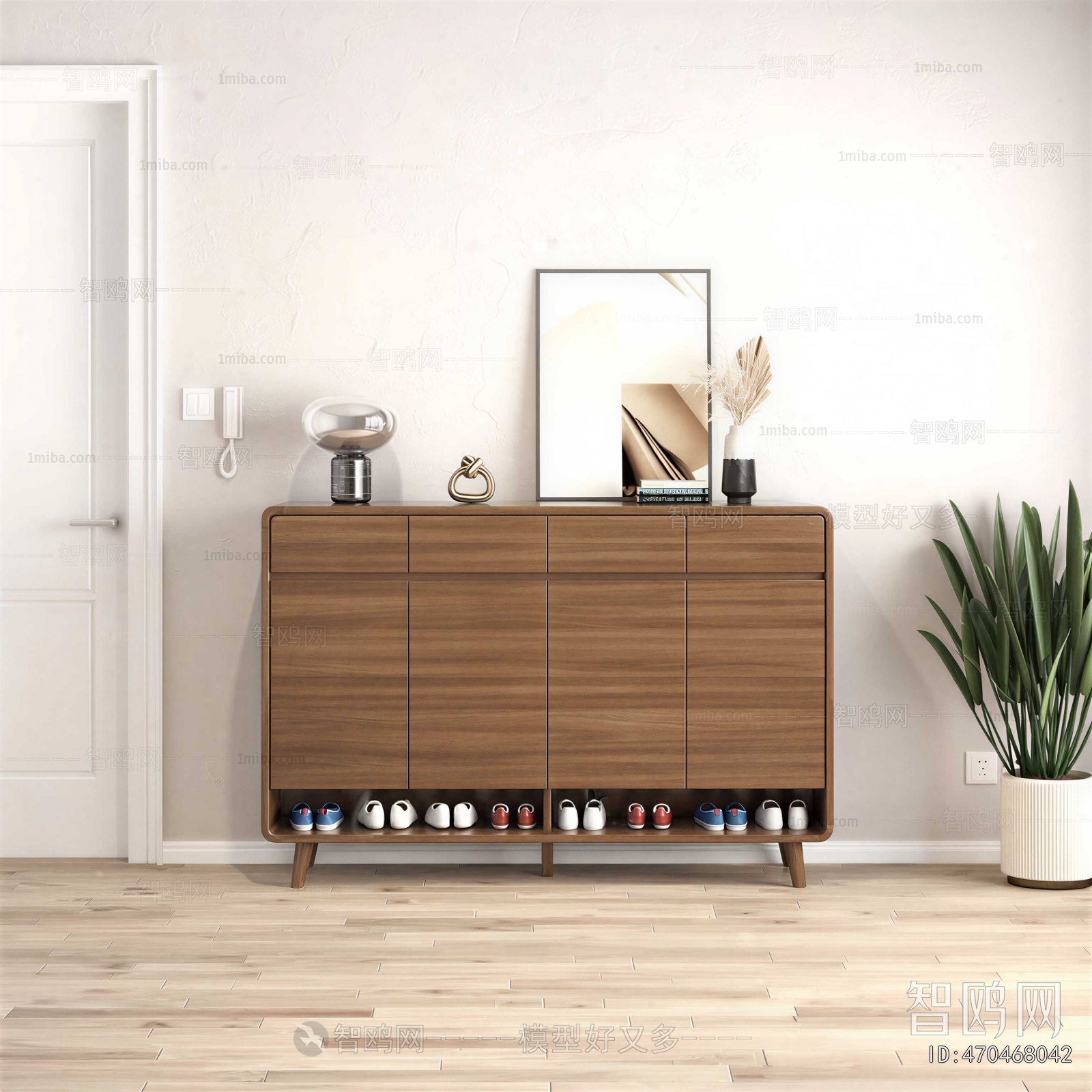 Modern Shoe Cabinet