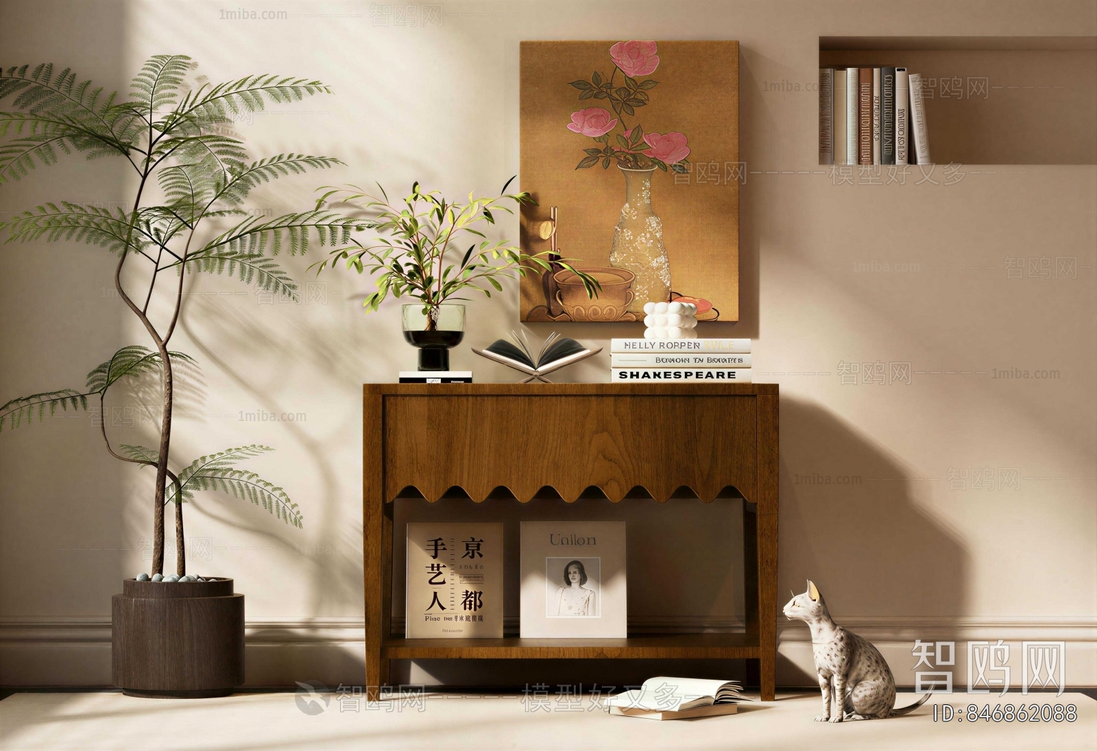 Modern Bedside Cupboard