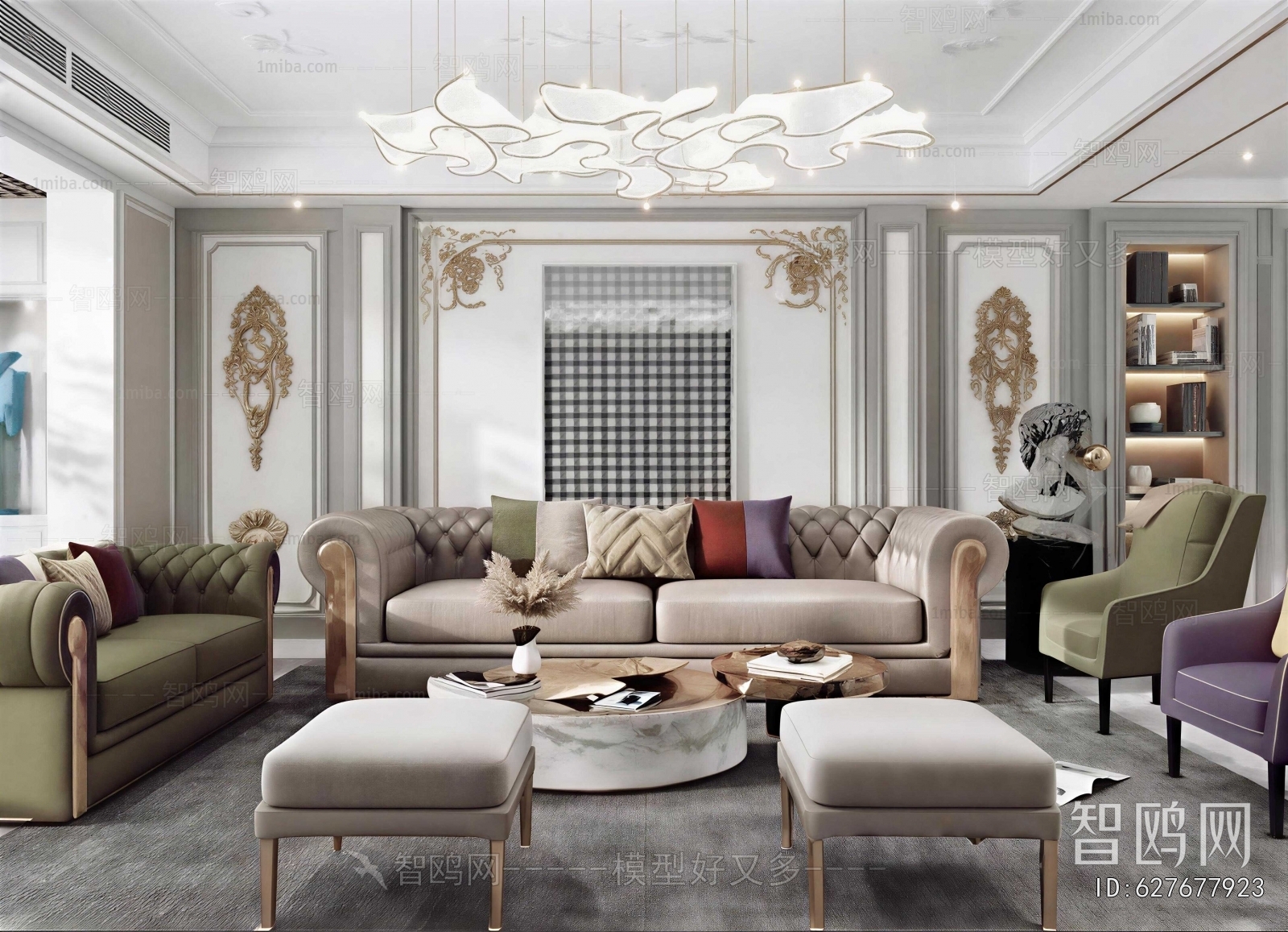 European Style A Living Room