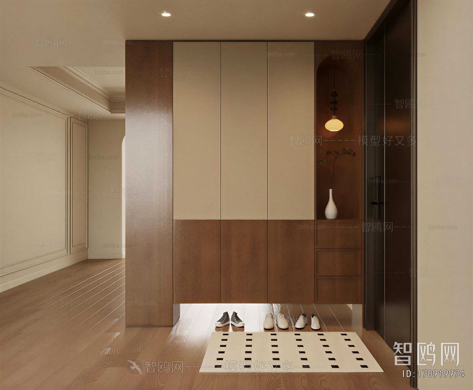 Modern Hallway