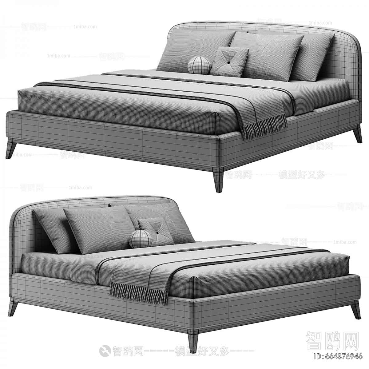 Modern Double Bed